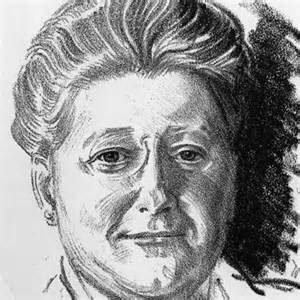 Amy Lowell sketch (Pinterest)