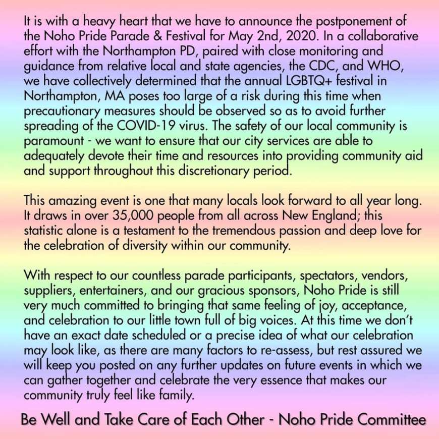 noho pride cancelled