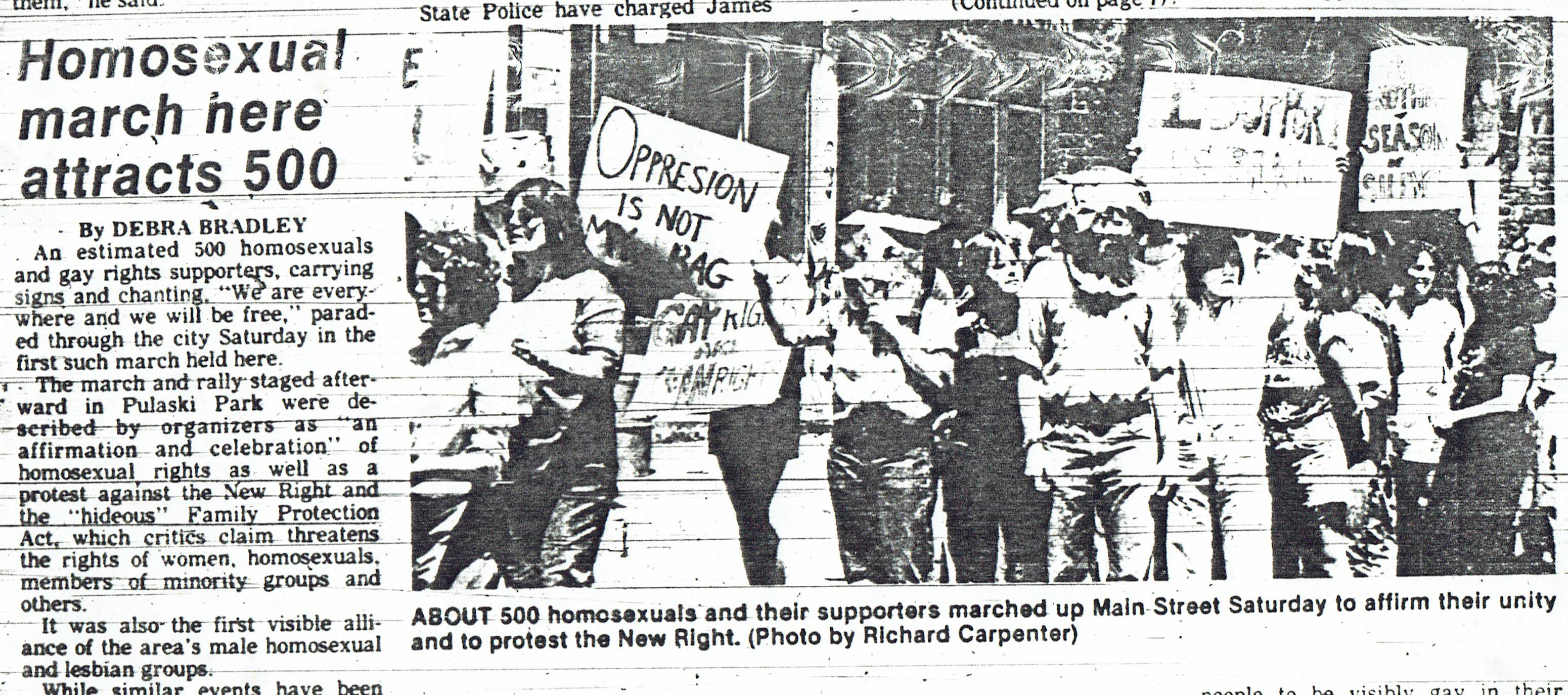 first march DHG May 17, 1982