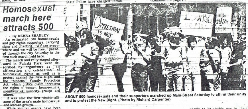 first march DHG May 17, 1982